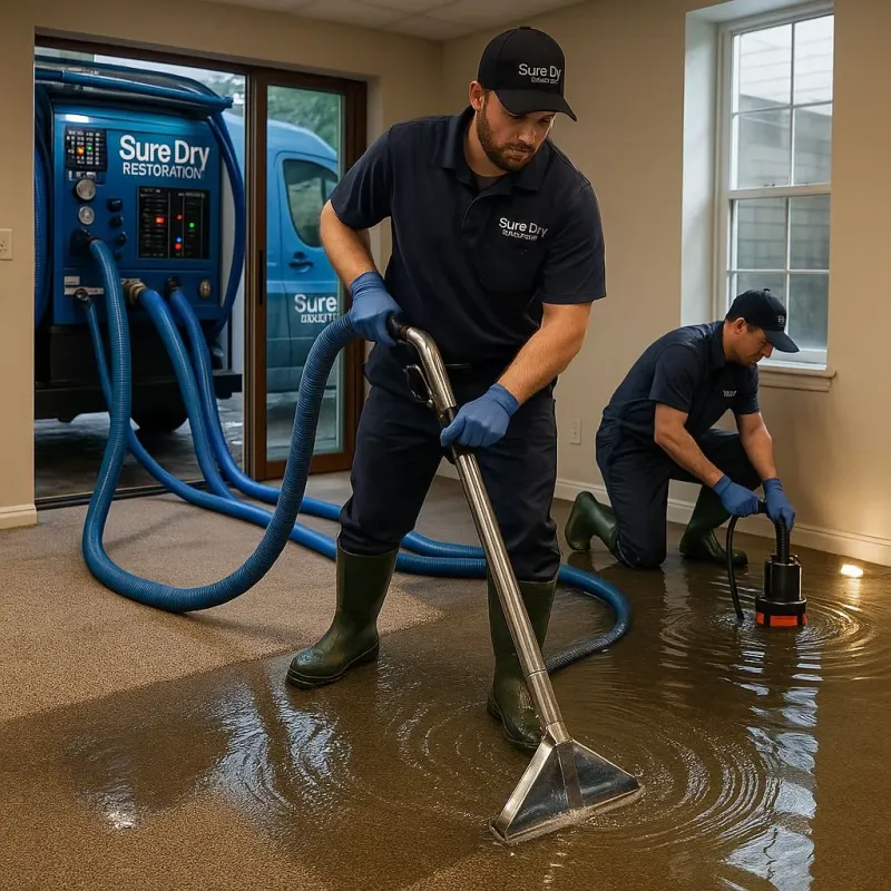 Water Extraction and Removal process in Janesville, WI